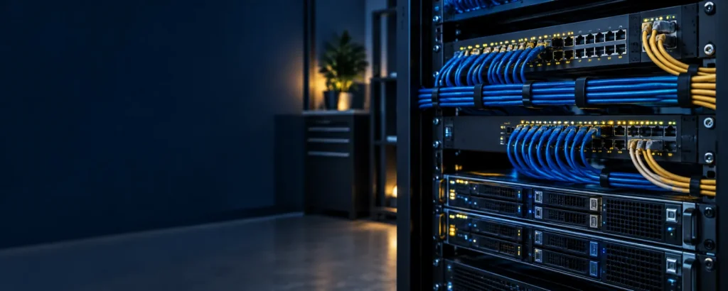 Managed business network infrastructure and monitoring